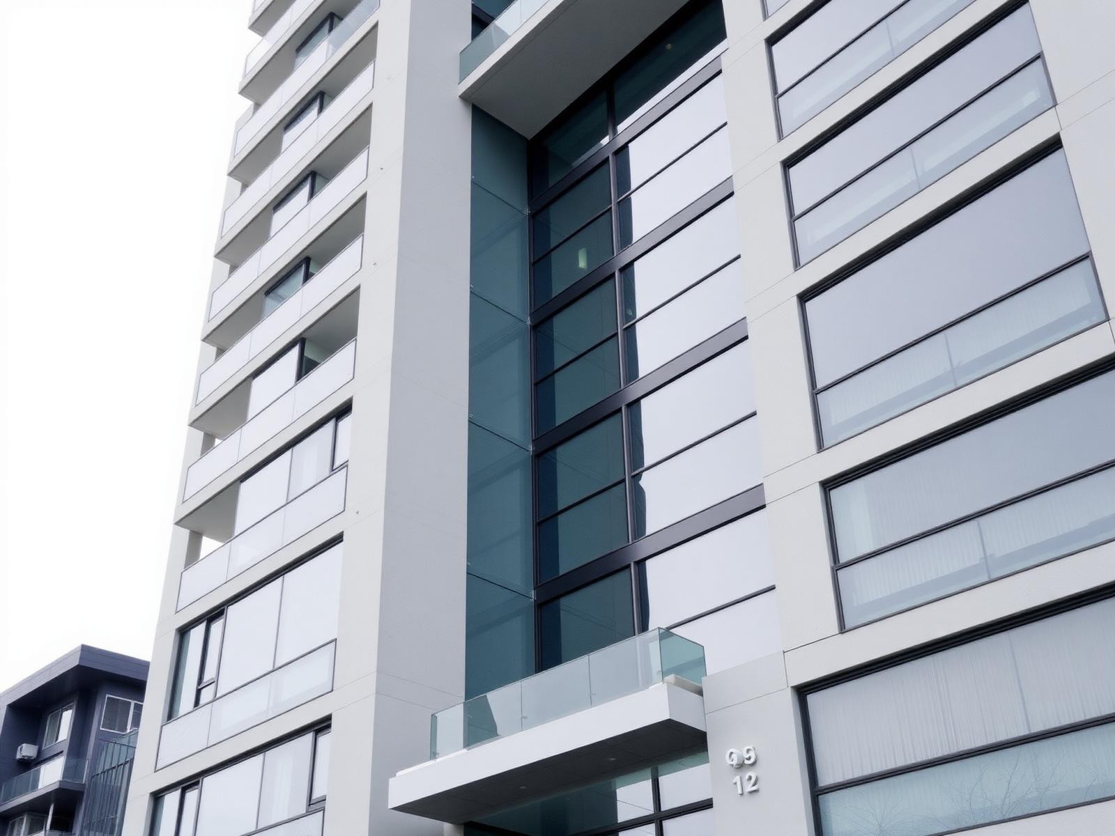 Modern Vancouver residential building